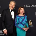 Paul and Nancy Pelosi attend the pre-Grammy gala in Beverly Hills, California, in February. Photo...