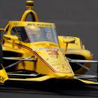 New Zealand’s Scott McLaughlin will start the Indianapolis 500 from pole position on Monday...