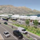 An artist’s impression shows what the expanded Frankton bus hub will look like in time. IMAGE:...