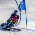 Alice Robinson, pictured competing at the giant slalom at Coronet Peak during the Winter Games NZ...