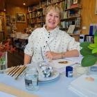 Melbourne artist Deborah Law was the first artist in residence at The Next Chapter bookshop....