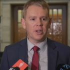 Labour leader Chris Hipkins said this is a Budget that has taken New Zealand backwards. Image: RNZ 