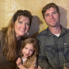 Vickie Hudson-Craig with her husband Ryan and daughter Ruby.&nbsp;Photo:&nbsp;Supplied