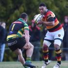 Mika Mafi in action for Zingari Richamond during last weekend’s Dunedin premier club rugby game....