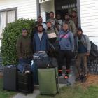 Some of the seasonal workers stuck in limbo, at their accommodation in Roxburgh, following the...