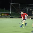 Eastern Red centre forward Bailey Sheppard has space to move and Conner Miller in support during...