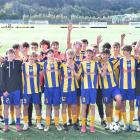 Members of the Otago-based youth team are looking forward to the Super Cup in July. PHOTO: LINDA...
