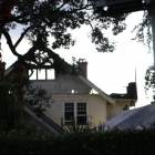 The Parnell boarding house was extensively damaged. Photo: RNZ 