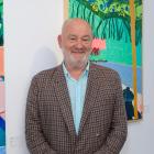 Vince Power attends a private view of "Days Like This" by artists Elizabeth Power and Lucy...