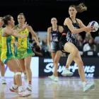 Kate Heffernan brings the ball down the court against the Diamonds. PHOTO: GETTY IMAGES