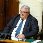 Gerry Brownlee in the hot seat. Photo: Getty Images