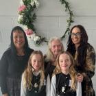 Female influence in Haylee-Chanel Simeon (right) aka Hayz’s family (from left) Mum  Pania Coote,...