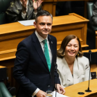 James Shaw during his valedictory speech on Wednesday. Photo: RNZ