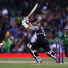 Black Caps captain Kane Williamson plays behind square on the legside. Photo: Getty Images