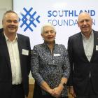 Celebrating the launch of the  Southland Foundation last night are (from left) SBS Bank chief...