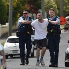 Nathen Parry made extensive threats to police and others after his arrest. PHOTO: GREGOR RICHARDSON