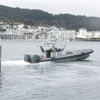 The search is being led by the Police Maritime Unit with help from the Navy. Photo: RNZ