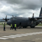 A New Zealand Defence Force plane will carry the passengers on to Auckland. Photo: NZDF