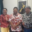 Oamaru Tuvalu Community Group members are (from left) first secretary Niuone Eliuta, chairwoman...