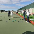 Closing day for the summer season at the Timaru Bowling Club was a riot of different coloured...