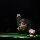 Queenstown’s Simon Singleton on his way to winning the South Island singles title last Saturday....