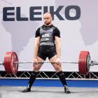 Tim Monigatti, pictured competing at the powerlifting worlds in Malta last year, is determined to...