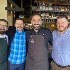 From left, Toast &amp; Oak co-owners Giulio Barducci, Jeremy Weinberg, Romain Cunat and Hayden...