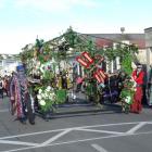 Steampunk enthusiasts travel through Oamaru’s Victorian precinct during the Steampunk NZ Festival...