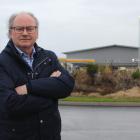 Invercargill deputy mayor Tom Campbell standing in front of the North Rd roundabout, which drew...