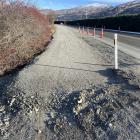 Queenstown Trails Trust’s "trail to nowhere" finishes just before the boundary of Tim Roberts’...
