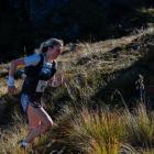 Sarah Douglas on track to becoming the first three-time Routeburn Classic winner in April. PHOTO:...