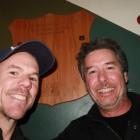 Lone Star owner Dave Gardiner, left, with now two-time tipping comp winner Scotty Stevens. PHOTO:...