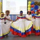 Among the children who performed at Colombian Independence Day in Invercargill were (from left)...