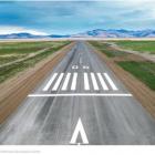 Kaitorete Spit is currently home to a small runway and hangar. PHOTO: Tāwhaki National Aerospace...