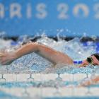 Erika Fairweather competes in the pool at the Paris Olympics. File photo: Reuters