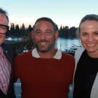 Travel Foundation CEO Jeremy Sampson, centre, with DQ CEO Mat Wood and marketing & comms director...