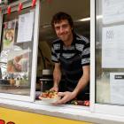 Ben Heaton is among the food vendors at Baring Square East each Friday. Photo: Supplied