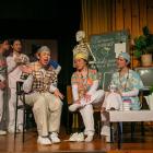 Jeziel Lopez, Jennifer Lopez, Jordan Imms-Protheroe, Ricky Davies and Maddie Webb of Mount Hutt...