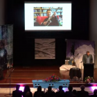 Grant Robertson speaks at the funeral of Dunedin musician Martin Phillipps.