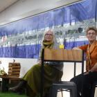 Waitaki District Council placemaking lead Cyndi Christensen (left) and business attraction and...