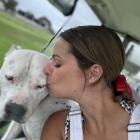 Marta Uhlig and Milo. Photo: supplied
