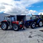 Representing New Zealand at the World Ploughing Contest in Estonia are Mark Dillon, left, of...