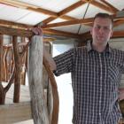 Trust Stedfast at his home-based furniture workshop. Photo: Supplied