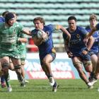 James Arscott of Otago on attack during today's NPC match against Manawatū in Palmerston North....