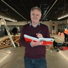 Developer Ray Macleod stands in the nearly completed retail space of the Lake Hāwea Fresh Choice...