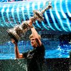 New Zealand captain Peter Burling celebrates winning the America's Cup and is now the most...