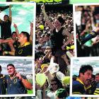 Scenes from the day Otago demolished Waikato 49-20 at Carisbrook to win the 1998 NPC final. ODT...