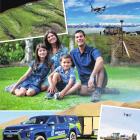 Droplets Agri Drone Tech founders Pablo Yanez and Francisca Contador, pictured with their...