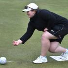 North East Valley Premier Invitation Pairs winners Ashleigh Jeffcoat and Hamish Kelleher (below)...