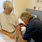 Dermatologist Dr Grant Bellaney was one of the volunteers working during the Charity Hospital's...